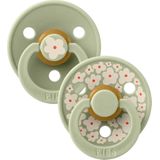 BIBS Schnuller Größe 2 Jasmin/Salbei 2St