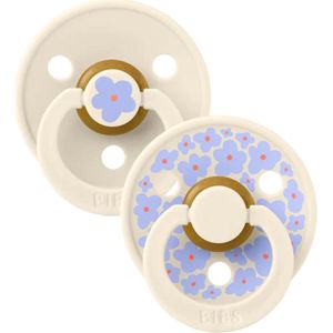 Bibs Fopspeen Latex Studio Jasmin Ivory Mix Size 2 (2 Pack)