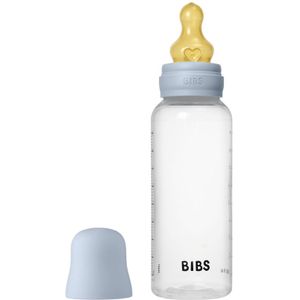 BIBS - Flesspeen Rond - Baby Blue - 1 Pack - 270 Ml - Medium Flow