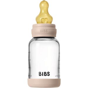 BIBS - Glazen Babyfles - Antikoliek - BPA-vrij - 0+ Leeftijd