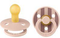 BIBS Schnuller Größe 1 Studio Colour Block Blush Mix 2pcs