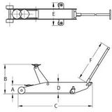 Compac - Garagekrik - Hydraulisch - 5T-C - 5 ton