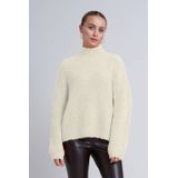 Bruuns Bazaar - Fijn Gebreide Trui - Crème - Regular Fit
