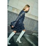 Bruuns Bazaar, Dames, Jurken, Blauw, Maat: XS Poliester,