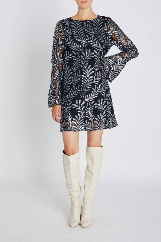 Bruuns Bazaar, Dames, Jurken, Blauw, Maat: XS Poliester,