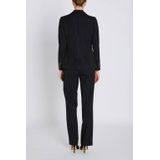 Bruuns Bazaar - Regular Blazer - Zwart - Krijtstreep