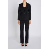 Bruuns Bazaar - Regular Blazer - Zwart - Krijtstreep