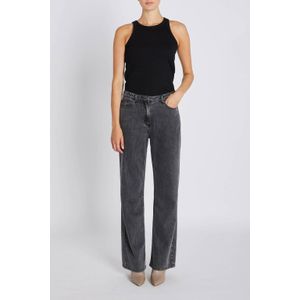 Bruuns Bazaar - Straight Leg Jeans - Grijs - Denim