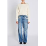 Bruuns Bazaar - Jeans - Blauw - Low-rise Straight