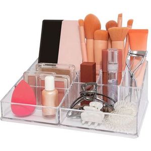 UNIQ - SF-1611D - Acryl Organizer - Transparant - Make-up Accessoires