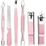 UNIQ - 18-in-1 - Manicure- en Grooming Set - Lederen Etui
