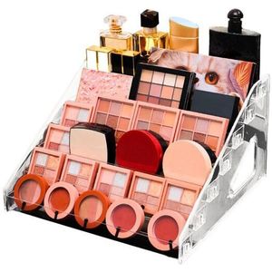 UNIQ - Acryl Organizer - Transparant - 7 Lagen - Voor Make-up en Nagellak