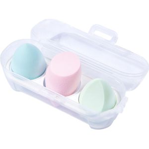 Technique - PRO - Make-up Sponsjes - Pastel Edition - 3 Stuks