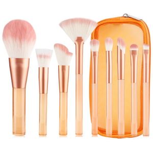 Technique Pro - Translucent Perfection - Make-up Kwastenset - Oranje - 9 Professionele Borstels