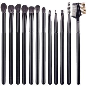 Technique - PRO Colour Shifter - Oogschaduw & Wenkbrauw Makeup - 12 Professionele Kwasten