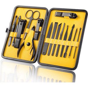 UNIQ Verzorgingsset voor nagels, voeten, gezicht, wenkbrauwen - 15 sets