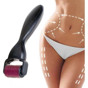 Dermaroller 1200 Needle naar lichaam - 1.0 mm Titanium Naalden - Skin Roller - Huidverzorging - Stimuleert de collageenproductie - Vermindert fijne lijntjes en rimpels