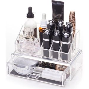 UNIQ Make-up Organizer met 1 lade SF-1061 (U310) - Cosmetica Opbergdoos - Transparant