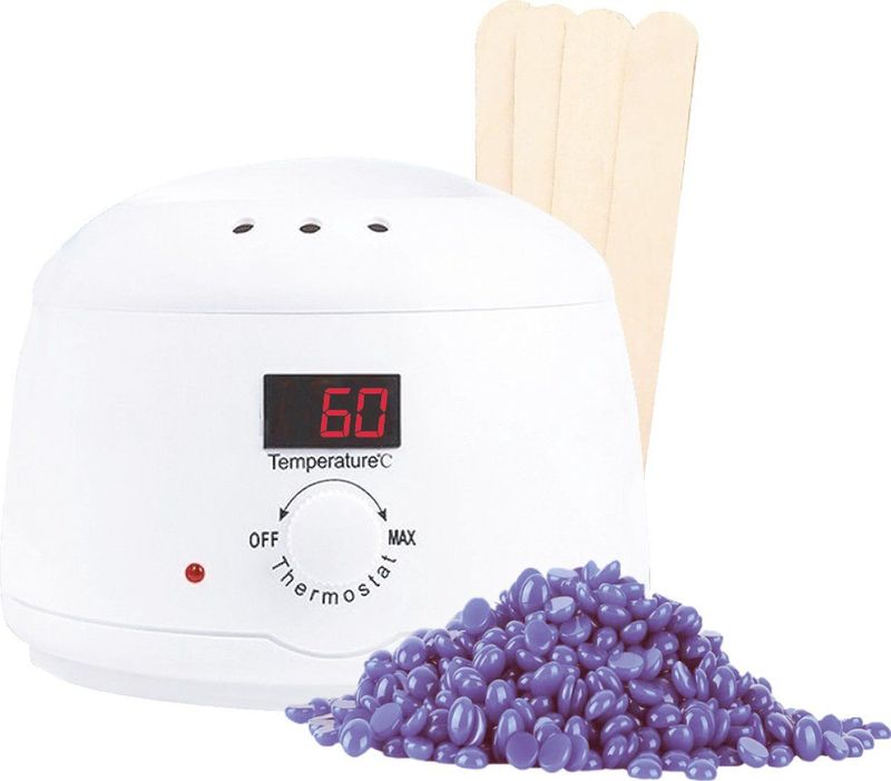 UNIQ - Pro Wax Pearls Set - Scheermesjes - LED Display - Ontharingstools Dames