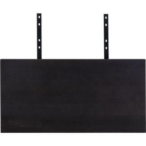 Extension Plates For Toulon/Montpellier/Bordeaux Table - Set of two extension plates in black oak with straight edge