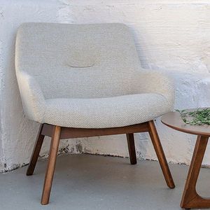 House Nordic - Fauteuil London - Crèmekleurig - Katoen - Scandinavisch