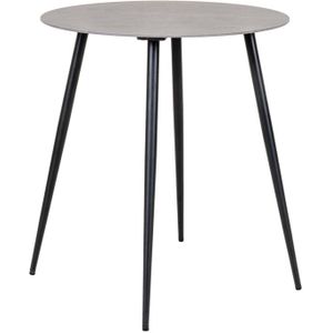 House Nordic Salontafel Lazio Keramiek Grijs Rond Ø60cm