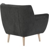 Monte fauteuil donkergrijs.