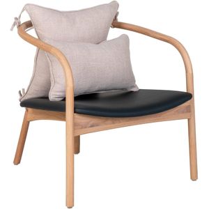 House Nordic Fauteuil Alberca Eiken/PU-Leer