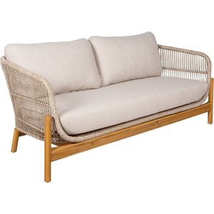 House Nordic Terracina Loungebank Acacia/Beige