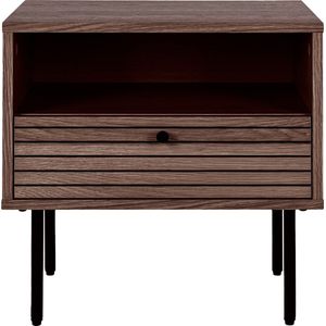 Dressoir Walnoot Rechthoek - 4-Deurs - 205x45x82cm - Tokyo