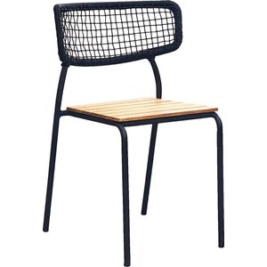 House Nordic - Eetkamerstoel Teak - Nashville - Set van 4