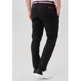 INDICODE JEANS Chino 'Cherry'  zwart