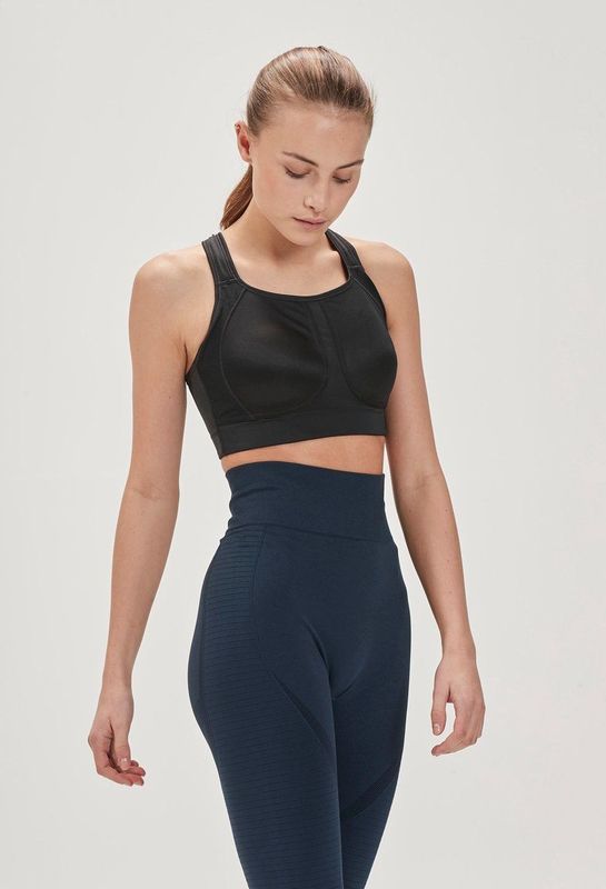 ATHLECIA - Magnolia W - Sport bh - Zwart, Wit