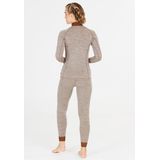 Whistler - Functioneel Shirt - Karamel / Grijs Gemêleerd - Lange Mouw