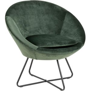 Fauteuil Eva Groen - Giga Living - Staal