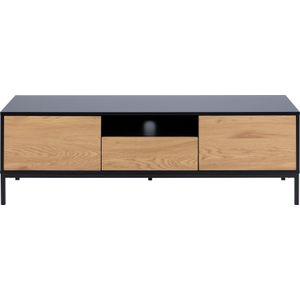 ACTONA GROUP TV-Schrank, 1 Schublade, 1 offenem Fach und 2 geschlossenen Fächern, Breite 140 cm