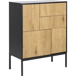 Emob - Commode - Bruin - 80x40x103 cm