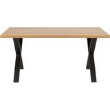 Eettafel Abeto Rechthoek MDF Naturel 160cm - Giga Living - MDF