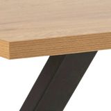 Eettafel Abeto Rechthoek MDF Naturel 160cm - Giga Living - MDF