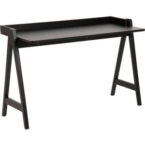 AC Design Furniture Maya Desk MDF, zwart, 51,6 x 126,6 x 80 cm