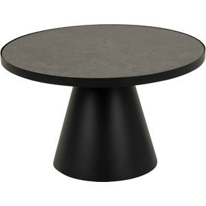 Salontafel Sarina ø65cm - zwart