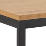 AC Design Furniture Jörn eettafel, houtmateriaal, natuurlijk, L: 80 x B: 160 x H: 74 cm