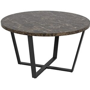 Salontafel Liam MDF Bruin Ø77cm - Giga Living