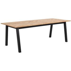 Eettafel Leeds Naturel 220cm - Giga Living