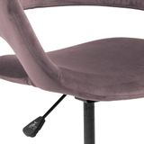 AC Design Furniture Jack bureaustoel, Dusty Rose, H: 87 x B: 56 x D: 54 cm