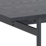 Eettafel Finn MDF Zwart 200cm - Giga Living - MDF