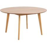 Eettafel Levi MDF Naturel Ø140cm - Giga Living - MDF/Hout
