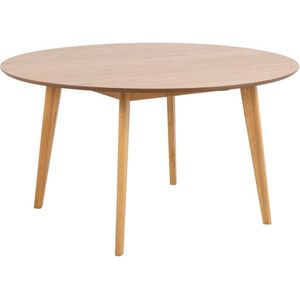 by fonQ basic Crow Eettafel - Ø 140 cm - Eiken