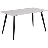 Eettafel Bandita Rechthoek Keramiek Wit 140cm - Giga Living - Keramiek