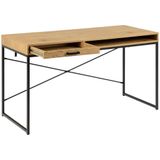 Emob - Bureau - 140 cm - Bruin